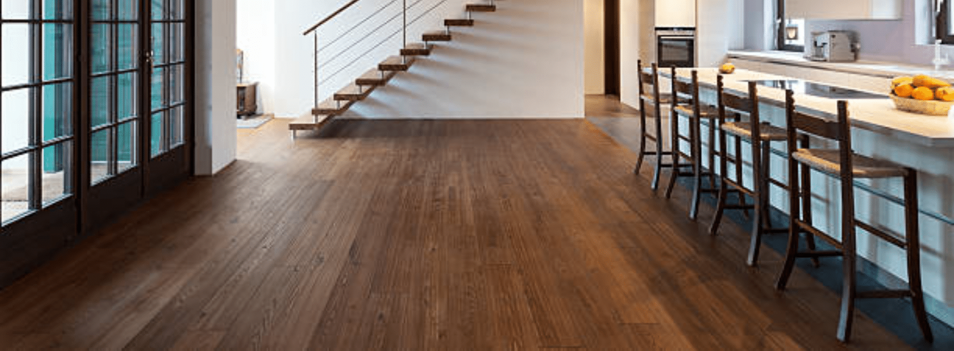 Revitalized engineered oak floors by Mr Sander® in Hatfield, AL10. Meticulously restored to showcase the natural beauty. Mid-oak stain adds warmth and charm, while Junckers Strong satin finish guarantees long-lasting durability.
