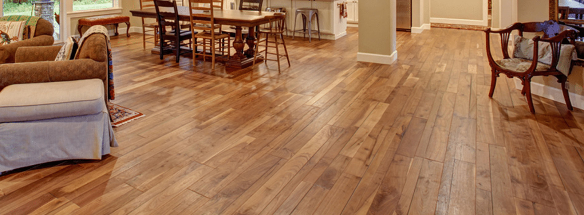 Expertly restored engineered oak floors by Mr Sander® in Poplar, E14. Marvel at the stunning transformation, revealing the natural beauty of the wood. The warm mid-oak stain and Junckers Strong satin finish ensure long-lasting durability and timeless elegance.