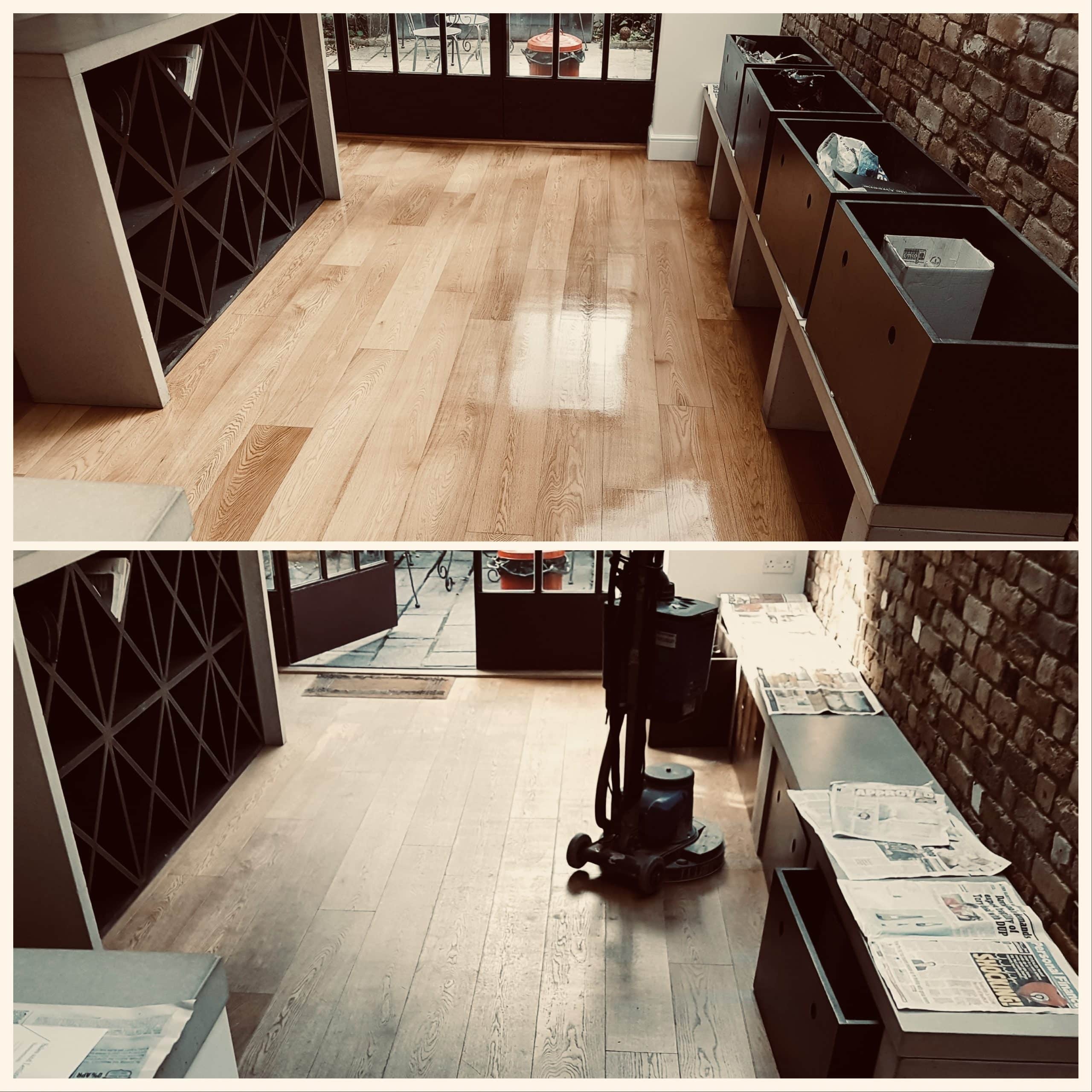 Before and After Floor Sanding Pictures