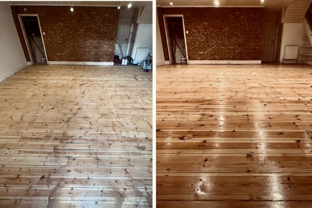 Hardwood Floor Restoration in London