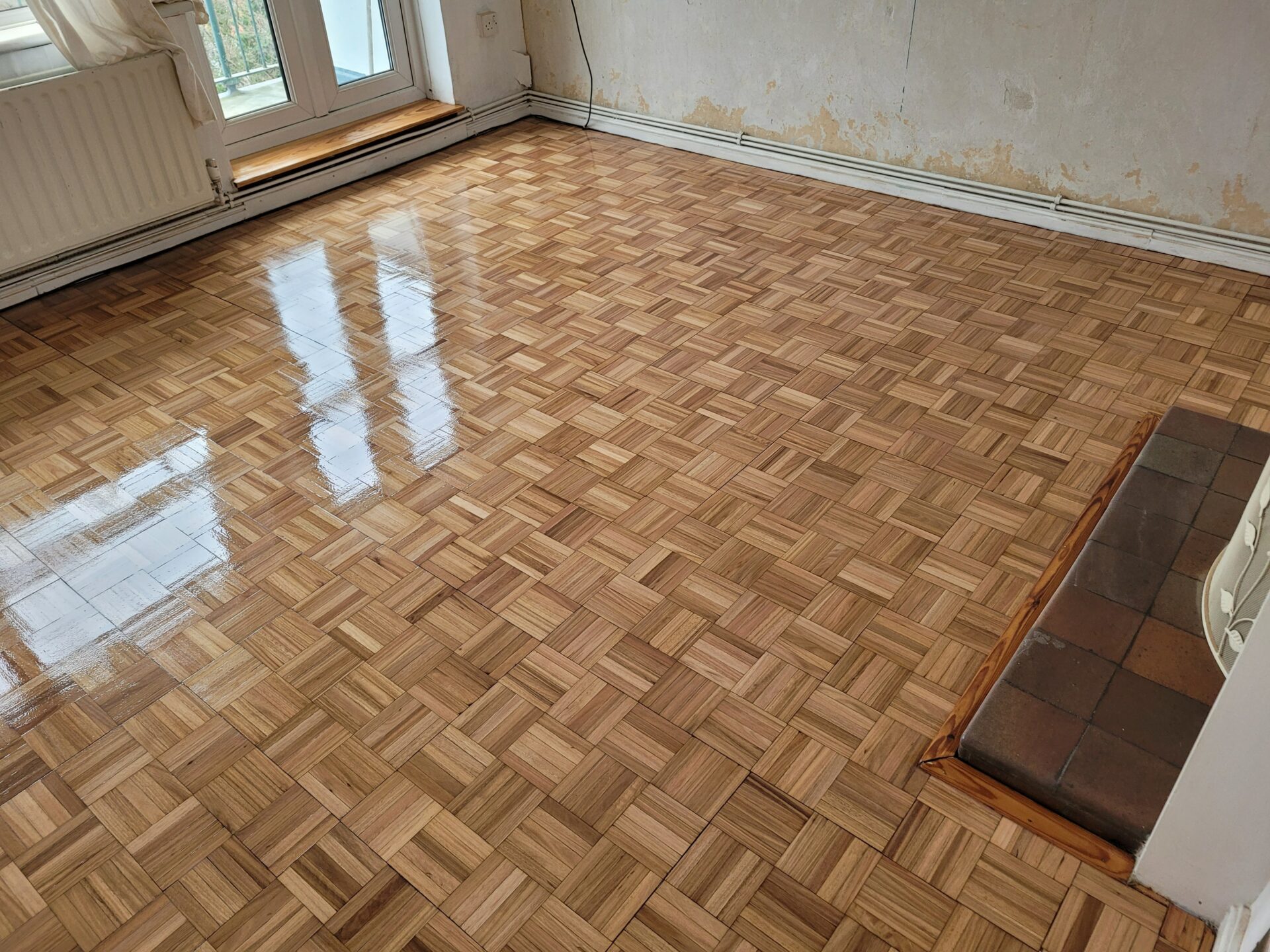 Before and after parquet