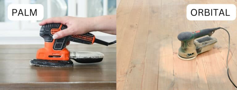 Palm Sander and Orbital Sander Comparison