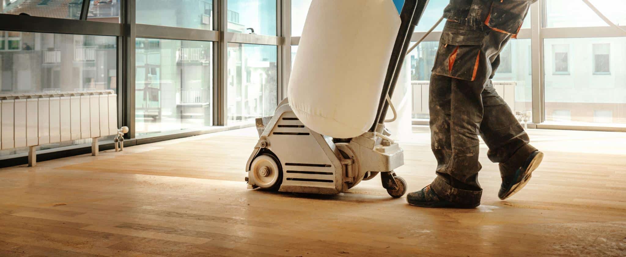 In North Woolwich, E16, Mr Sander® are using a Bona Scorpion drum sander with a 200mm dimension, 1.5kW power, 240V voltage, and 50Hz frequency. The sander is connected to a dust extraction system equipped with a HEPA filter, ensuring a clean and efficient sanding process.