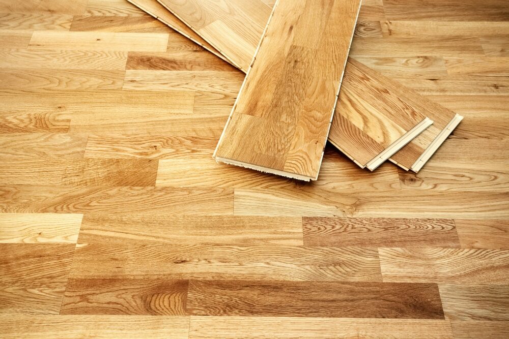 Engineered wood flooring