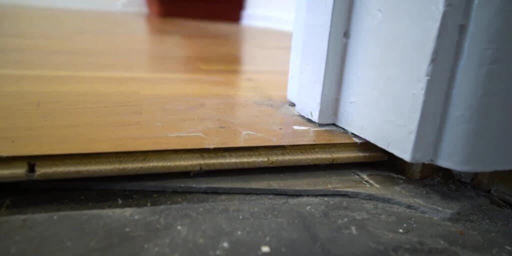 Sand an Uneven Floor