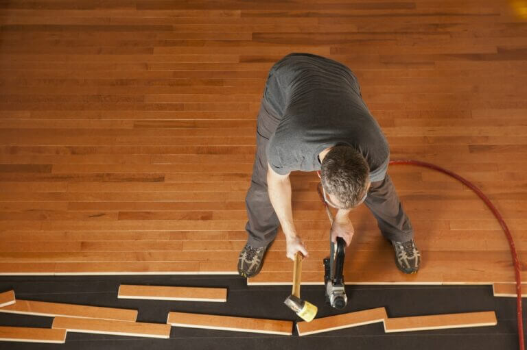 Hardwood Floor installation