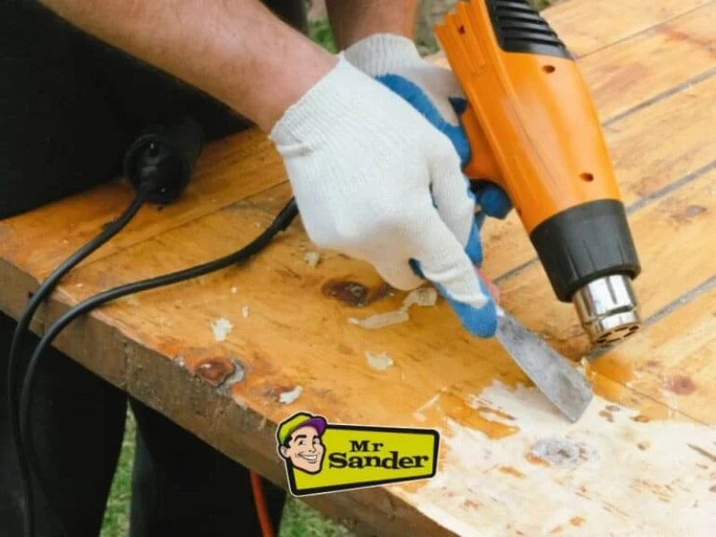 Heat Gun for Paint Removal
