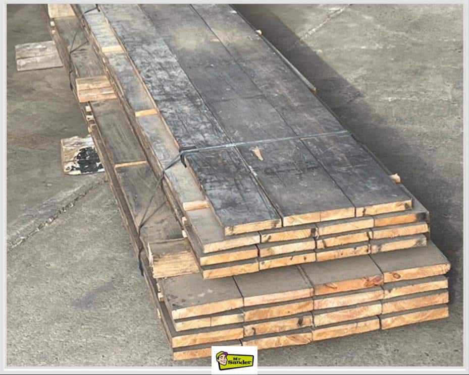 Mr Sander®️ reclaimed floorboard replacement in Doune (FK16), ensuring a flawless, cohesive appearance.