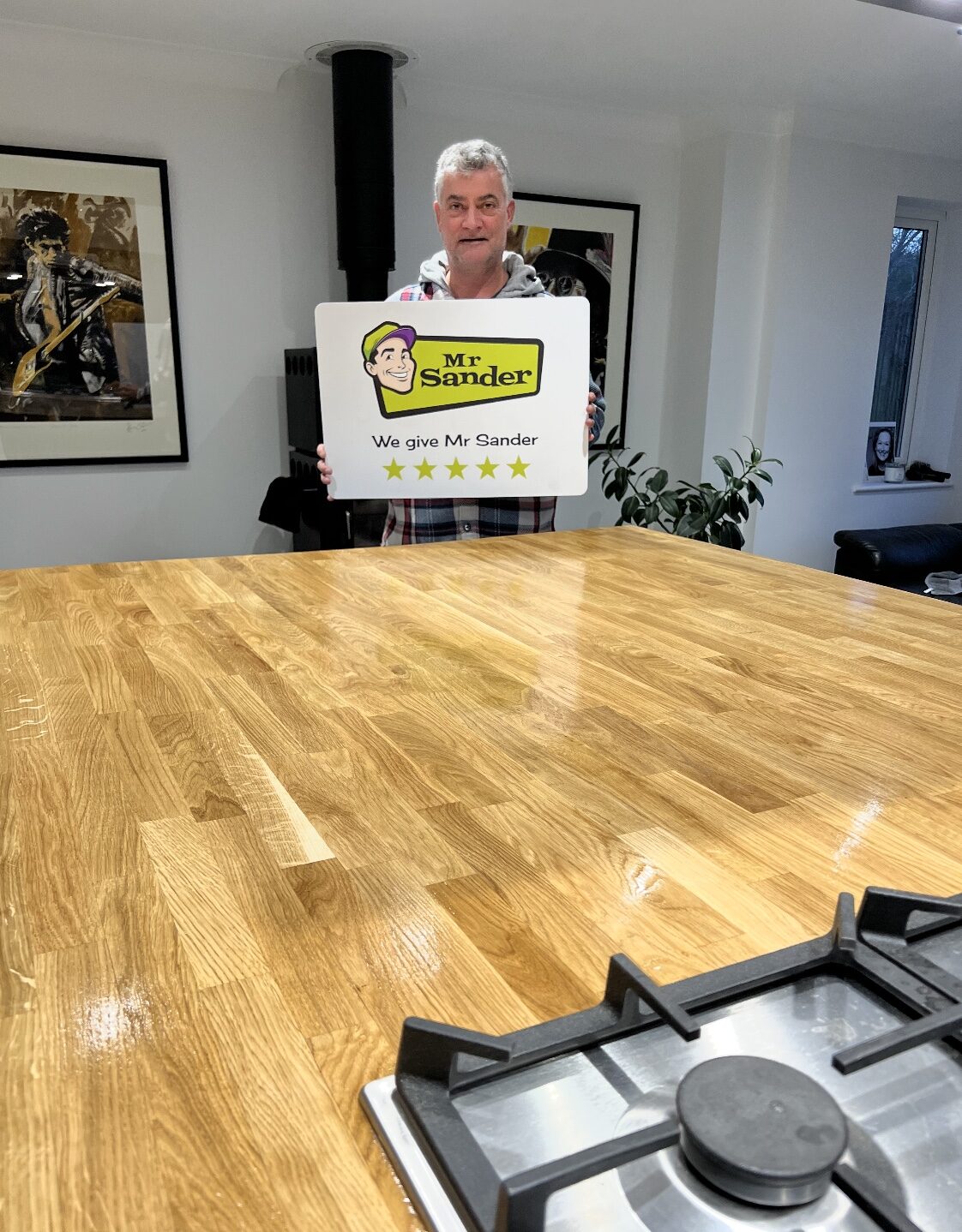 Worktop Sanding in London