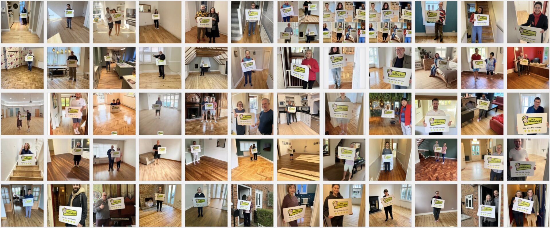 Happy customers after wooden floor maintenance in Pitsmoor, S3 — five‑star results with Mr Sander®
