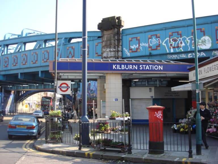 Kilburn station entrance