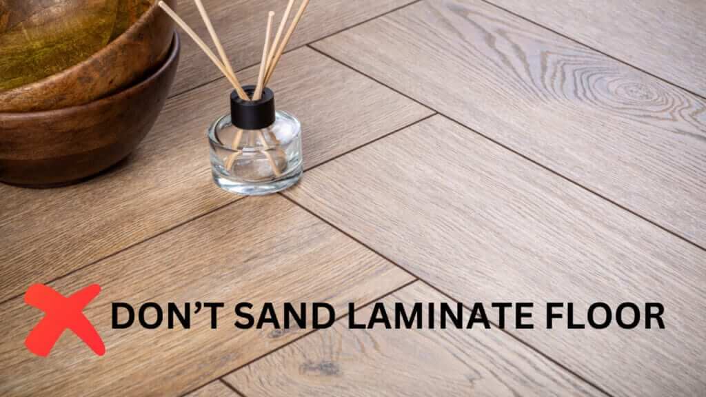 How do you tell if wood floors can be sanded?