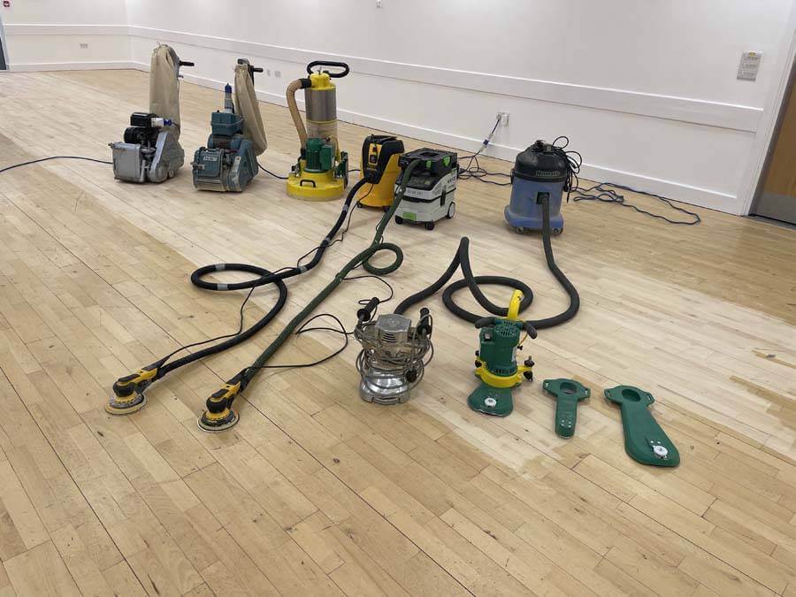 Sanding and Refinishing Granwood Floors