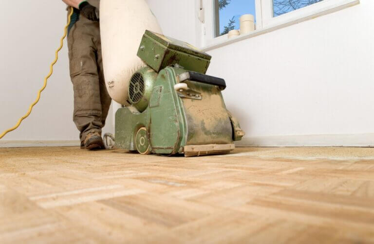 Sanding Hardwood Floors