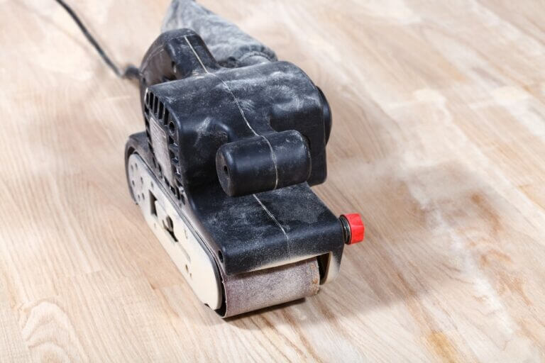 Sanding a Hardwood Floor