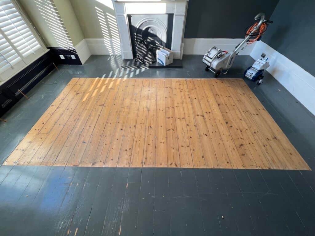 How do you tell if wood floors can be sanded?