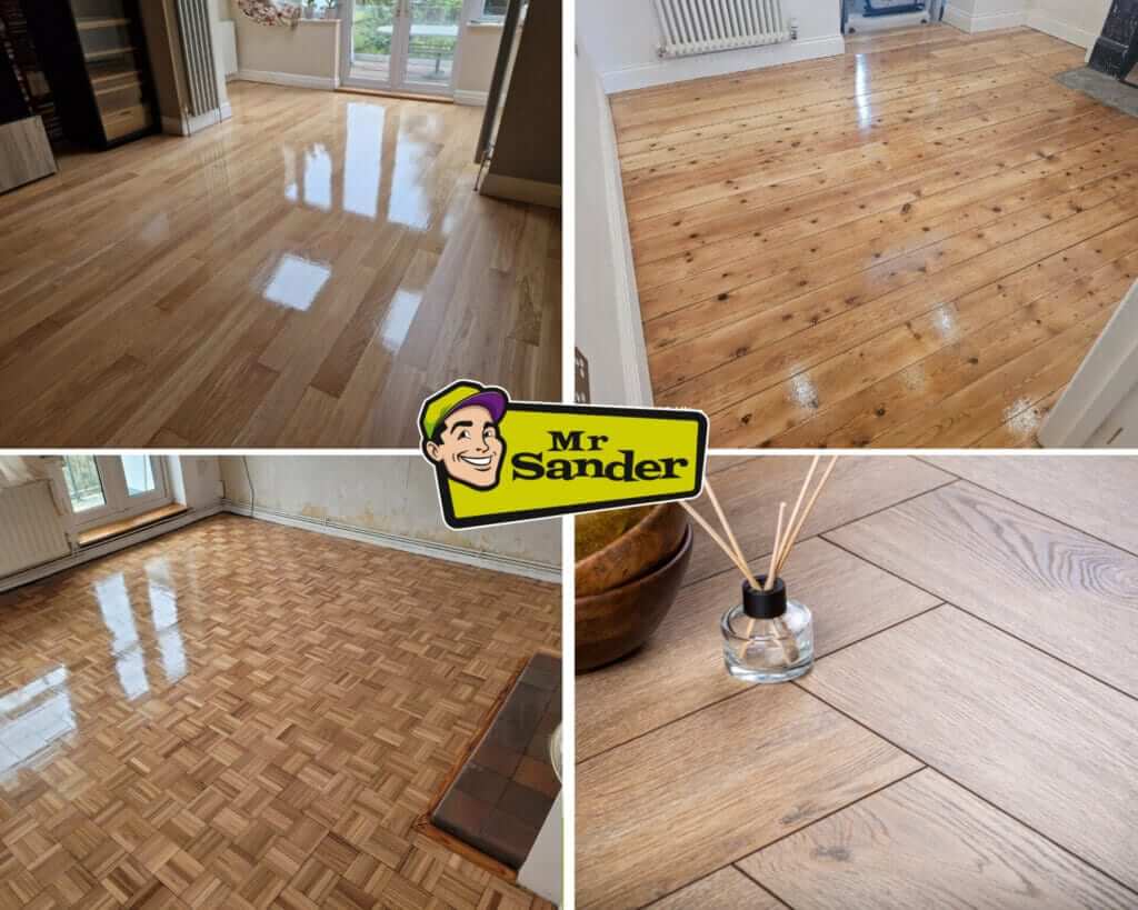 How do you tell if wood floors can be sanded?