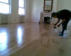 Hardwood Floor Polishing is progress