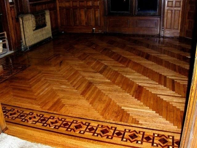 Victorian era, hardwood floors