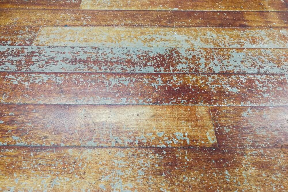 How do you tell if wood floors can be sanded?