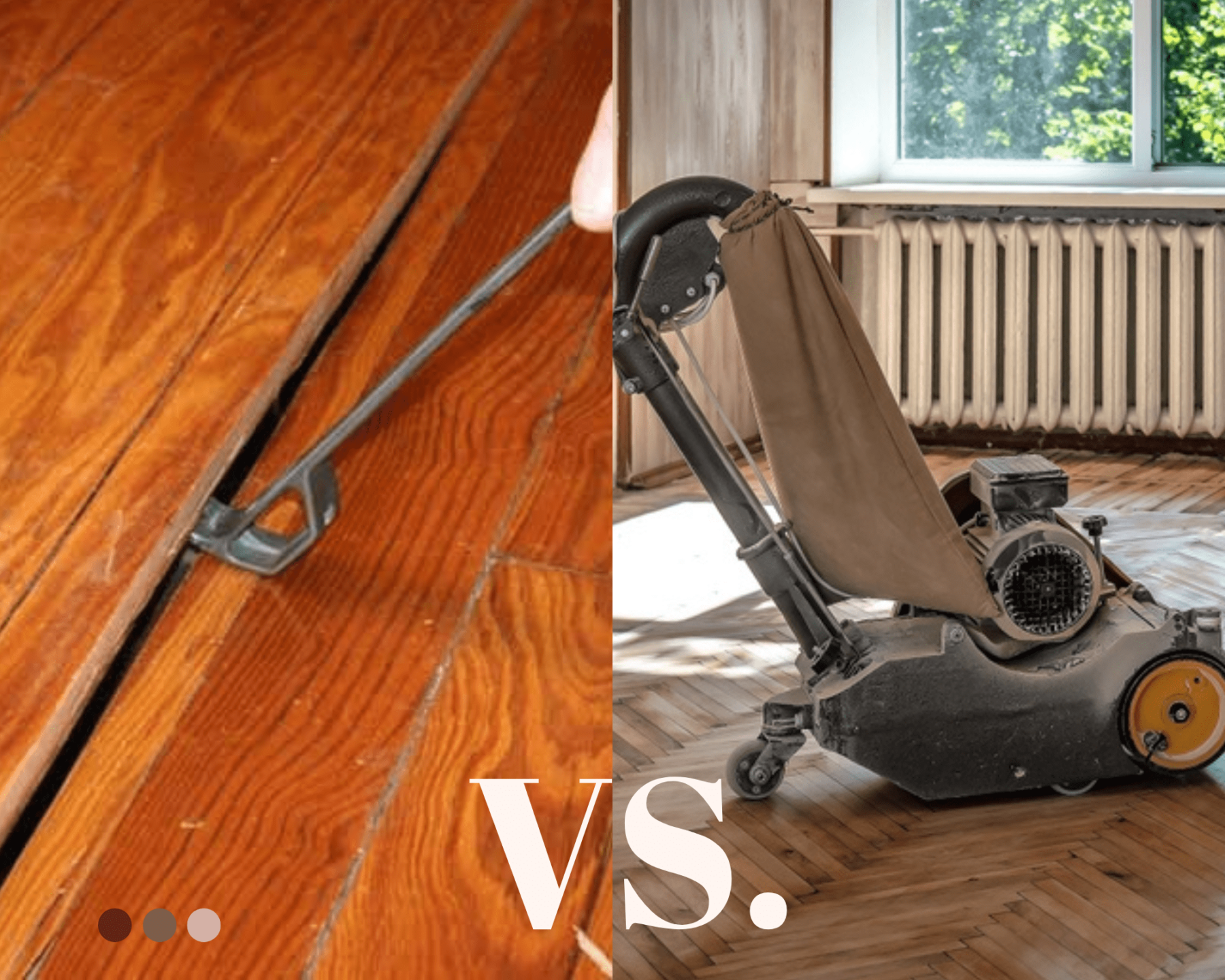 Wood Floor Restoration vs Dustless Floor Sanding