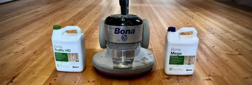 Buff and recoat wood floor maintenance in Pitsmoor, S3 — smooth, even sheen restored by Mr Sander®