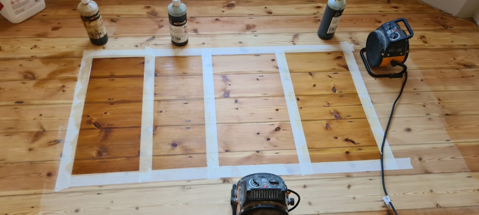 Floor Sanding and Stain Colors