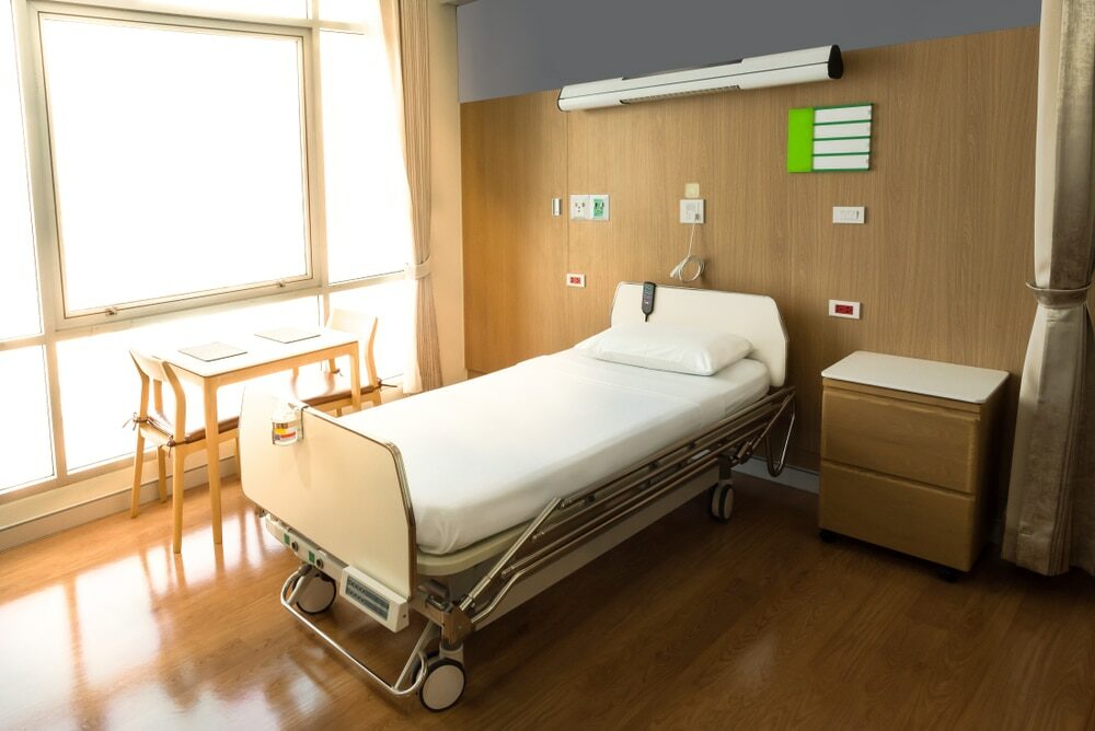wood flooring in hospital