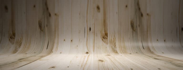 Old,Grungy,Curved,Wooden,Planks,Texture,Background,,Banner.,Wooden,Wall