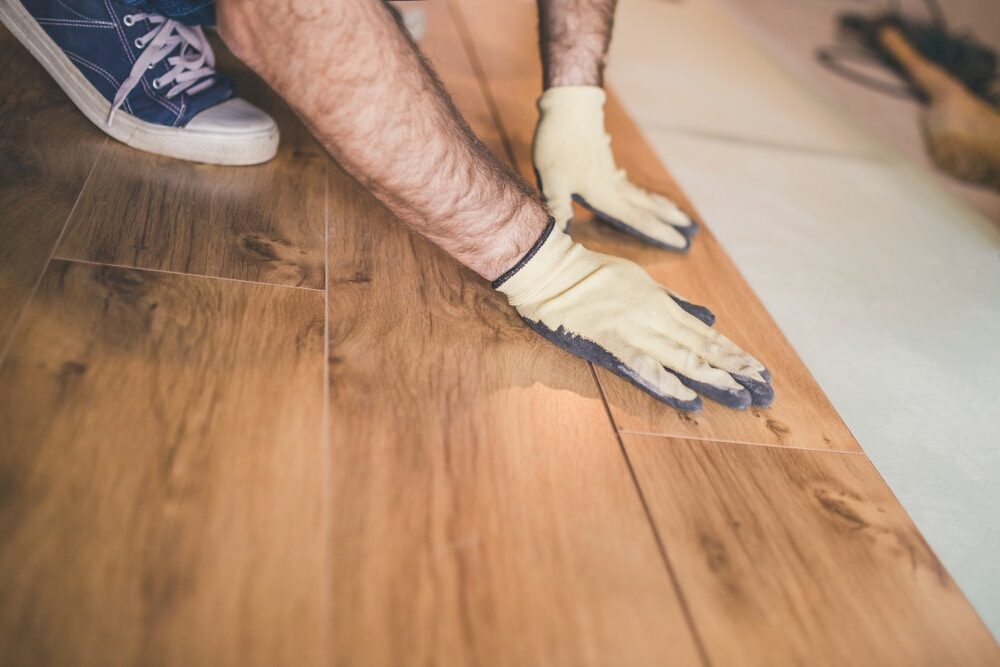 Laying a Hardwood Floor