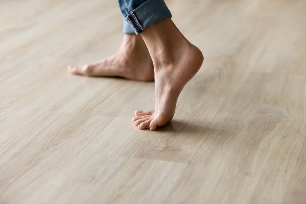 Hygiene wood floor 