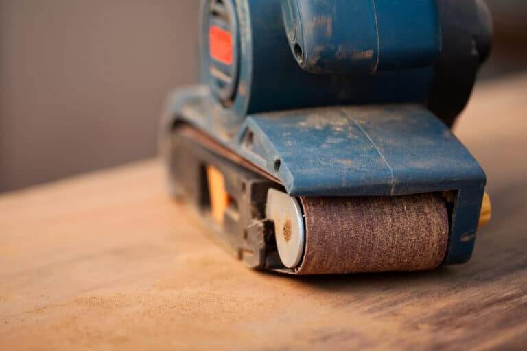 Close,Up,Of,A,Belt,Sander