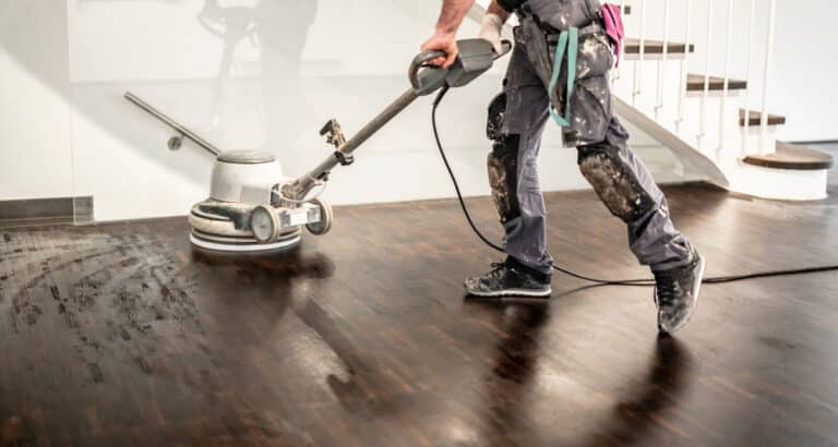 Wood Floor Buffing