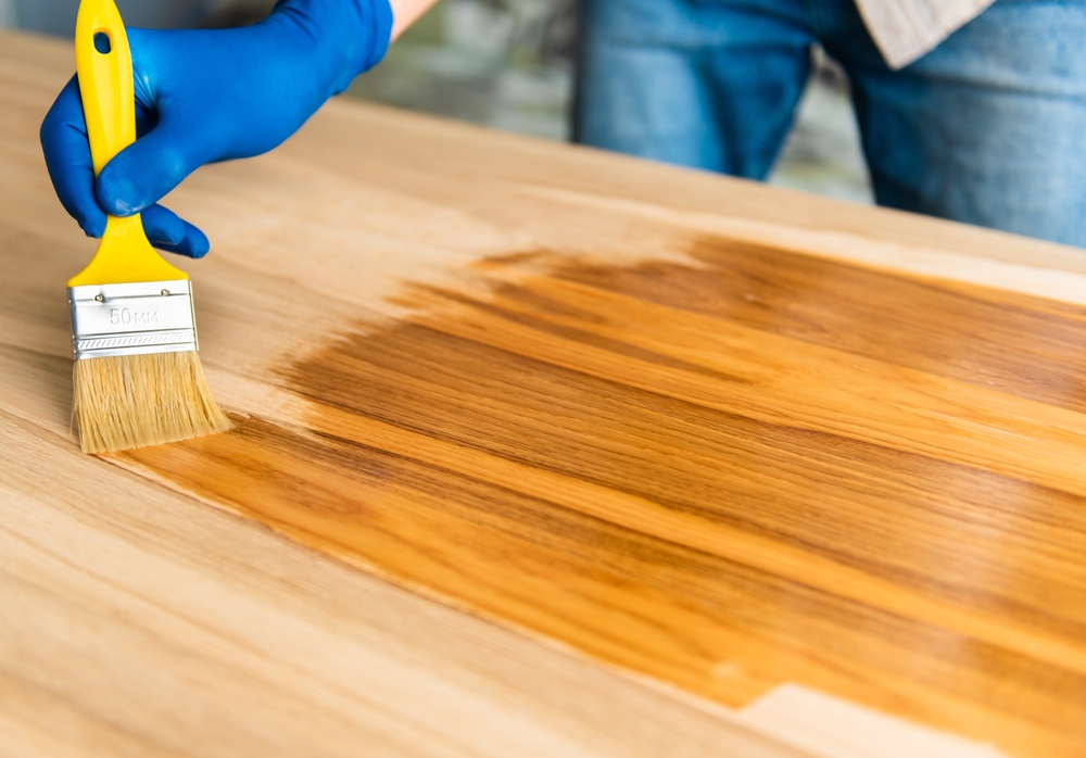 kitchen Worktop oiling