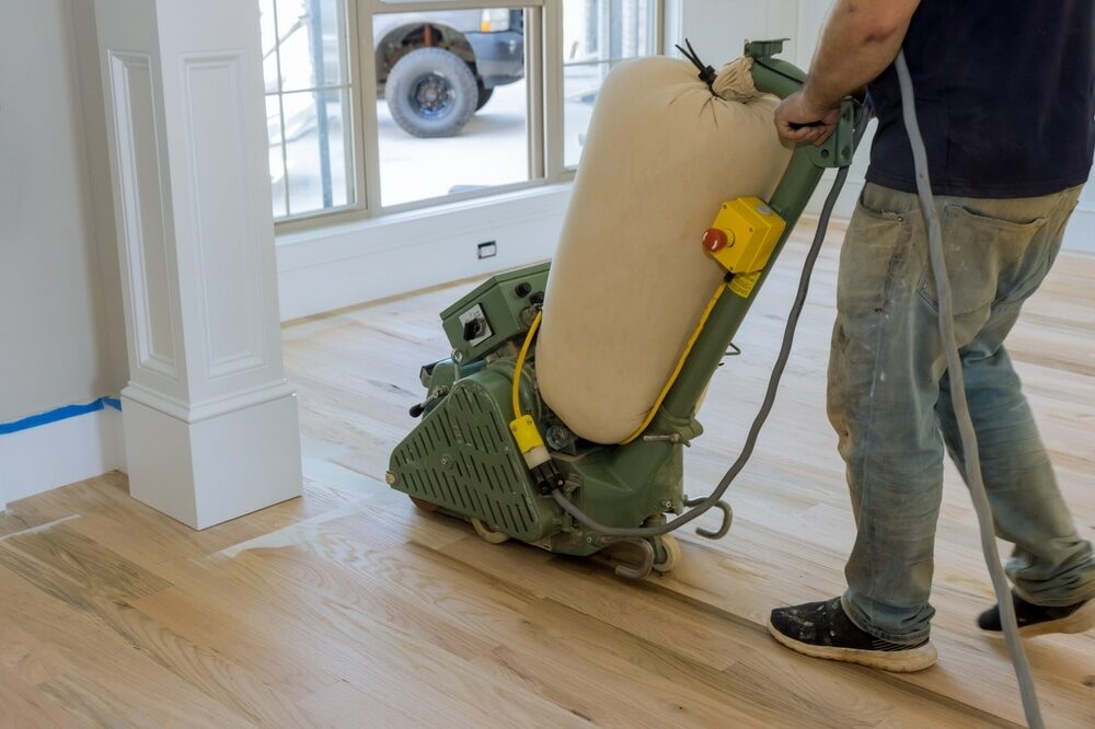 What is dustless wood floor sanding?