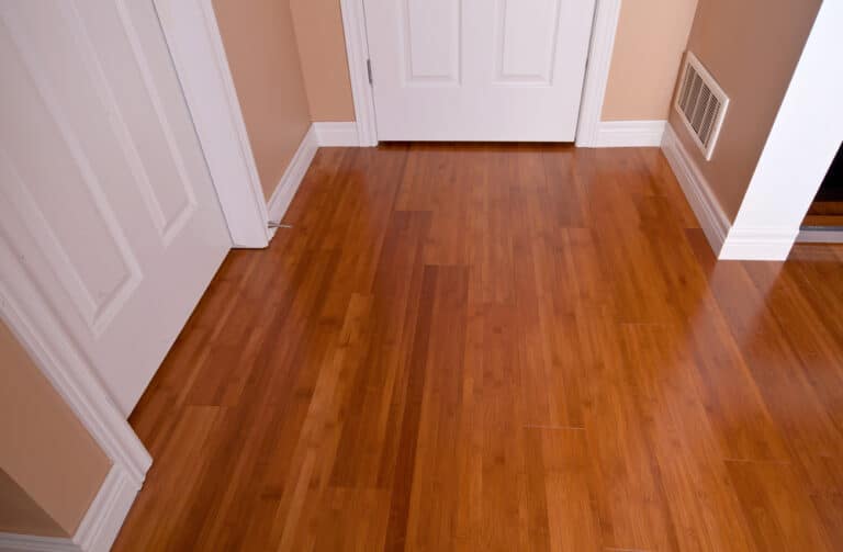 Modern,Interior,Bamboo,Hardwood,Flooring,After,Renovation,Angled,View