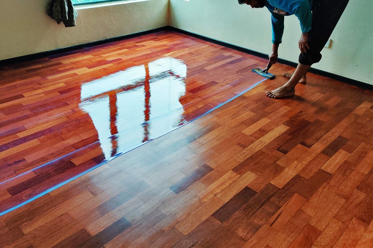 wood floor Polishing